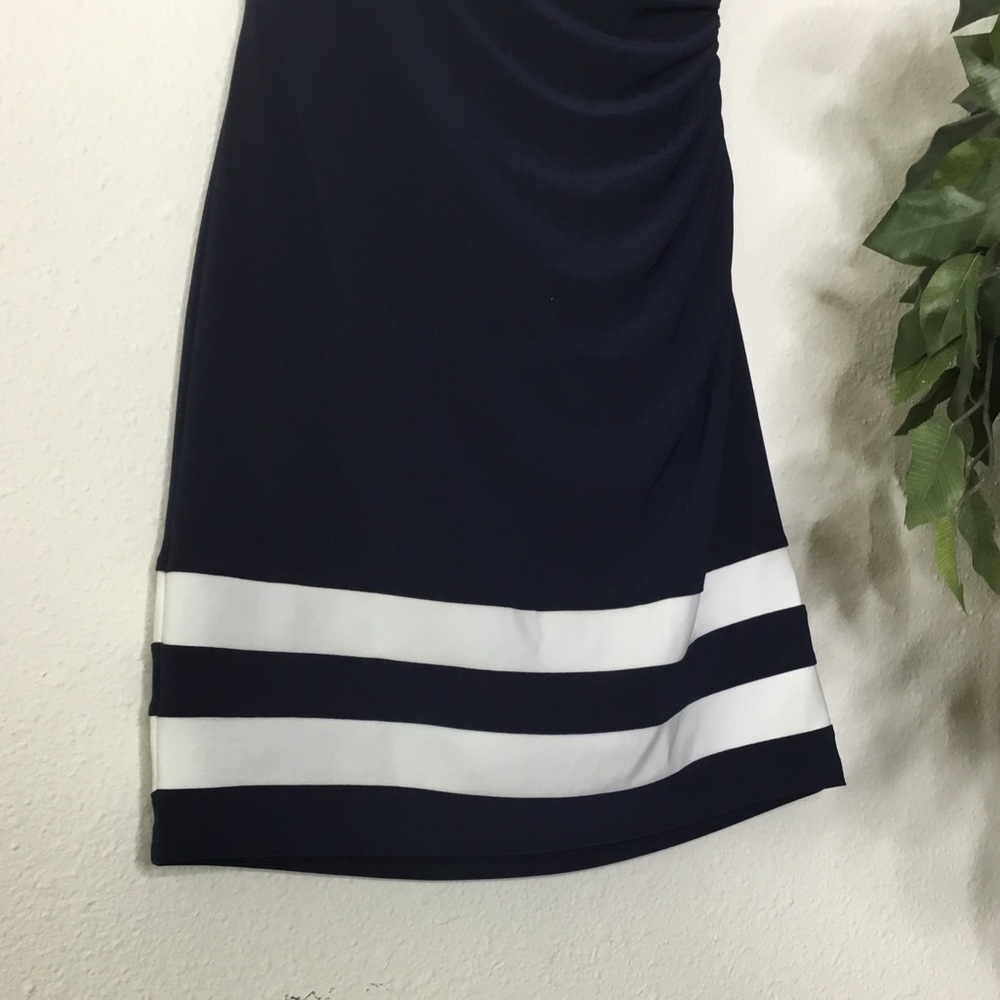 PETITE Ralph Lauren Ruched Side Dress - Picture 5 of 6